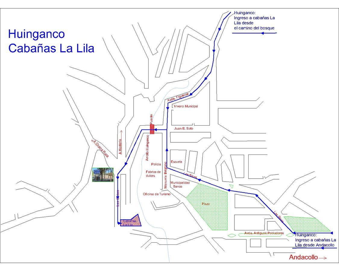 Cabanas La Lila Huinganco Kültér fotó